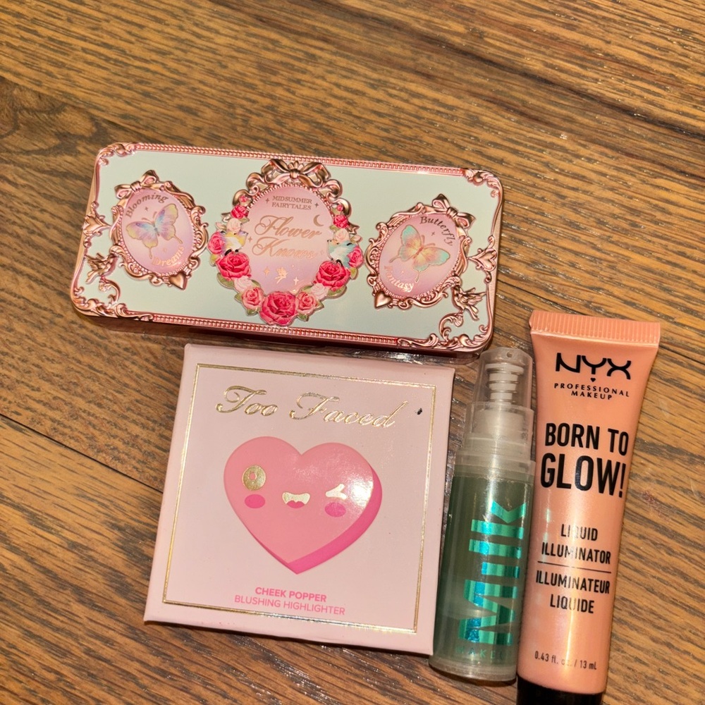 Variety of makeup